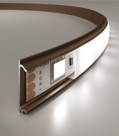 Гибкий алюминиевый профиль для светодиодной ленты Elektrostandard LL-2-ALP012 4690389170522