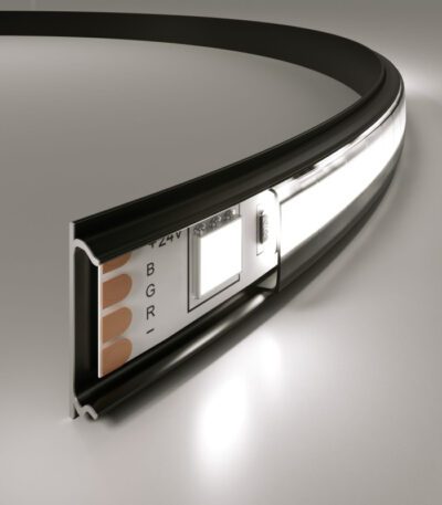 Гибкий алюминиевый профиль для светодиодной ленты Elektrostandard LL-2-ALP012 4690389170546