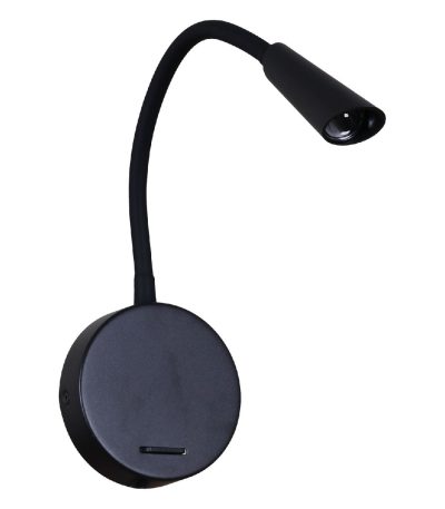 Гибкое бра Reluce 86204-9.2-001MN LED5W BK