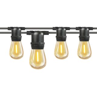 Гирлянда Белт Лайт General Gen-Beltlight-10M-30E27-IP65 Black 663004