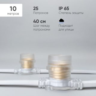 Гирлянда Белт-Лайт Laitcom (LTC) BL10m/25L-8-P