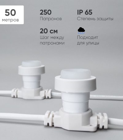 Гирлянда Белт-Лайт Laitcom (LTC) BL50m/250L-8