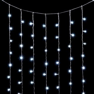 Гирлянда Занавес облегченный Laitcom (LTC) PCL400NOTBLW-10-2W