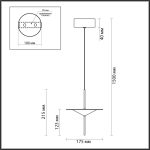 Подвесной светильник Odeon Light Steka 5012/10L