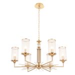 Подвесная люстра Crystal Lux GLORIA SP6 BRASS