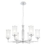 Подвесная люстра Crystal Lux GLORIA SP6 CHROME