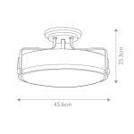 Потолочный светильник Hinkley Harper (hk) HK-HARPER-SFM-HB