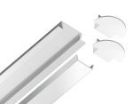 Алюминиевый встраиваемый профиль Ambrella Light Alum Profile GP1001WH