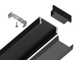 Алюминиевый накладной профиль Ambrella Light Alum Profile GP1700BK/BK