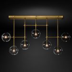 Потолочный светильник Delight Collection Globe Mobile KG0835P-7A brass