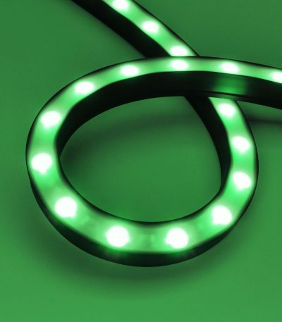 Грейзер Arlight DMX THOR-3D-F24-25x27mm 24V RGB (17 W/m, IP65, 1m, wire x2) 045257