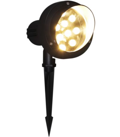 Грунтовый светильник Reluce 09401-0.7-001U LED9W BK+WW