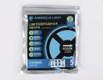 Светодиодная лента двухрядная Ambrella Light LED Strip 12В 2835 19,2Вт/м 6500K 5м IP20 GS1603