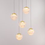 Подвесной светильник Delight Collection MD25030003-5A gold/clear