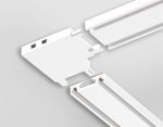 Коннектор угловой для шинопровода Ambrella Light Magnetic Ultra Slim Track System GV1113