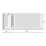 Блок питания Gauss Basic 150Вт DC12В 12.5А IP20 BT506
