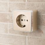 Розетка с заземлением Werkel Gallant шампань рифленый W5071010 4690389164491 a051038