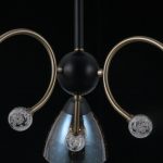 Люстра на штанге Illumico IL0230-3CSQ-29 BK AB