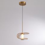 Подвесной светильник Delight Collection MD24020901-1A gold/cognac