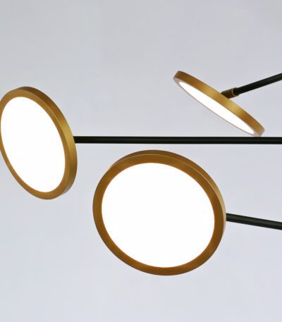 Подвесная люстра Delight Collection MD19001002-6A black/gold