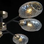 Люстра на штанге Illumico IL0285-6CSQ-79 BK AB