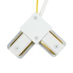 Коннектор угловой для однофазного шинопровода Feron LD1021C 52153