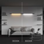 Трековый светильник Maytoni Basis C100CL-L1000-24W3-6K-B