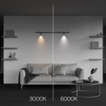 Трековый светильник Maytoni Focus LED C102CL-3W3-6K-B