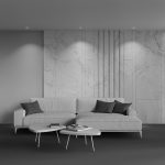 Встраиваемый светильник Maytoni Gyps Modern DL006-GU10-RD-W