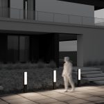 Ландшафтный светильник Maytoni Blitz O470FL-L20GF3K