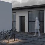 Ландшафтный светильник Maytoni Sleek O477FL-L4GF3K