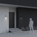 Фасадный светильник Maytoni Sleek O477WL-L2GF3K