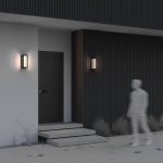 Уличный настенный светильник Maytoni Expo O480WL-L12B3K