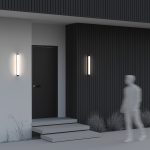 Уличный настенный светильник Maytoni Rounge O482WL-L16B3K