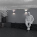 Уличный настенный светильник Maytoni Orbit O490WL-L6W3K