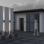 Уличный настенный светильник Maytoni Shell O570WL-L10B3K