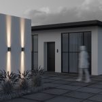 Уличный настенный светильник Maytoni Shell O570WL-L20B3K