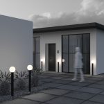 Ландшафтный светильник Maytoni Bold O598FL-01B