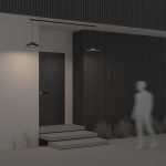 Уличный трековый светильник Maytoni Campana O-TR01-1-P-12WB3K