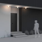 Уличный трековый светильник Maytoni Luna Elasity IP O-TR01-1-S-9WW3K