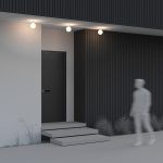 Уличный трековый светильник Maytoni Luna Elasity IP O-TR01-2-S-9WW3K