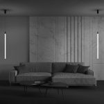 Подвесной светодиодный светильник Maytoni Technical Ray P022PL-L20B3K