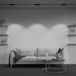 Трековый магнитный светильник Maytoni Points TR082-1-12W4K-M-B