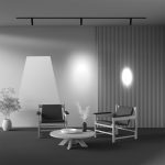 Трековый магнитный светильник Maytoni Gala TR108-4-10W3K-DS-B