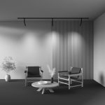 Трековый однофазный светильник Maytoni Focus T TR142-1-6W4K-B