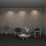 Трековый магнитный светильник Maytoni Points TR174-1-12WTW-M-B