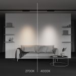 Трековый трехфазный светильник Maytoni Points TR195-3-10W2.7K-M-B