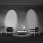 Трековый магнитный светильник Maytoni Lens TR217-2-15W3K-B