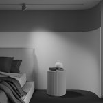 Трековый однофазный светильник Maytoni Points Rot TR224-1-12WCCT-M-W