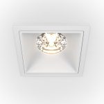 Встраиваемый светильник Maytoni Technical Alfa LED DL043-01-15W3K-SQ-W